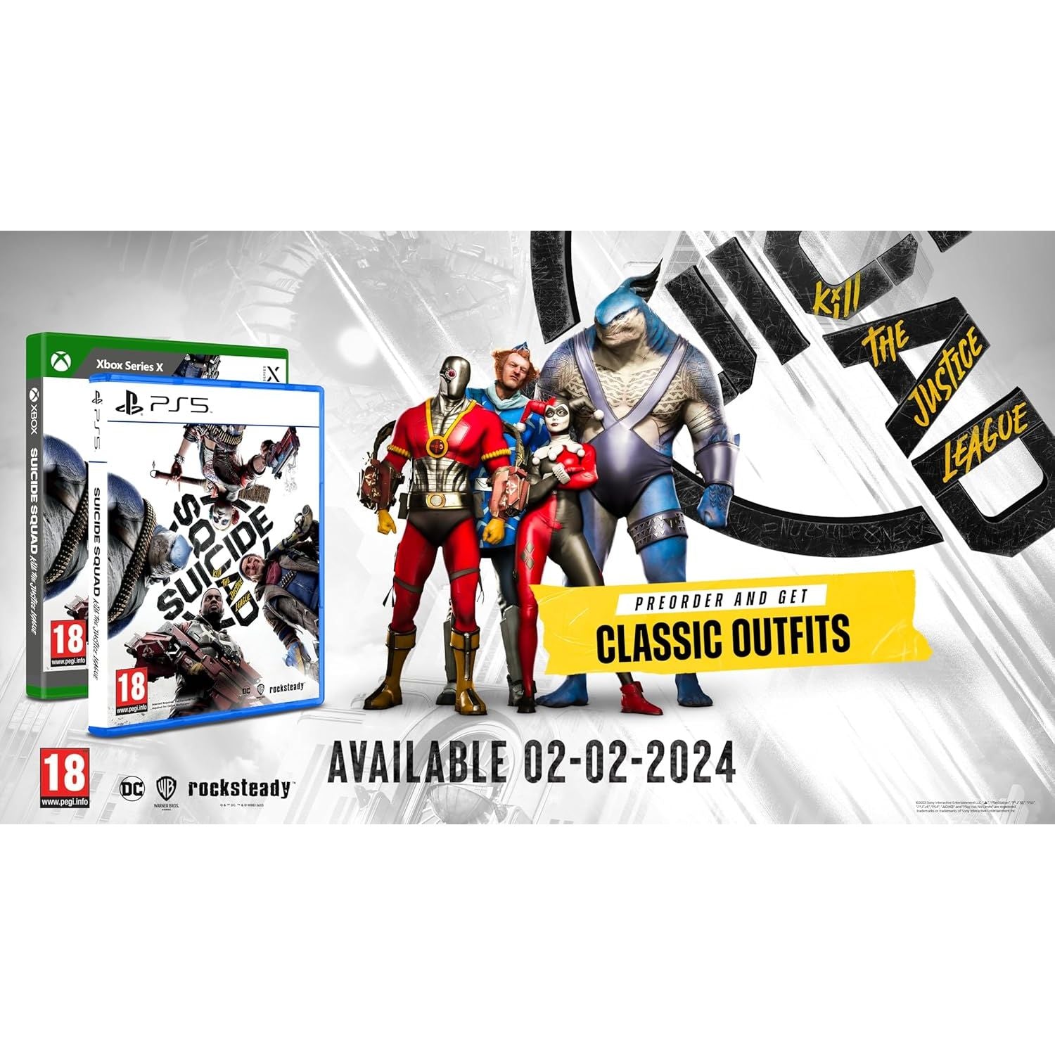 Buy Play station,Suicide Squad: Kill the Justice League Standard Edition - PlayStation 5 - Gadcet UK | UK | London | Scotland | Wales| Near Me | Cheap | Pay In 3 | PS5 Games