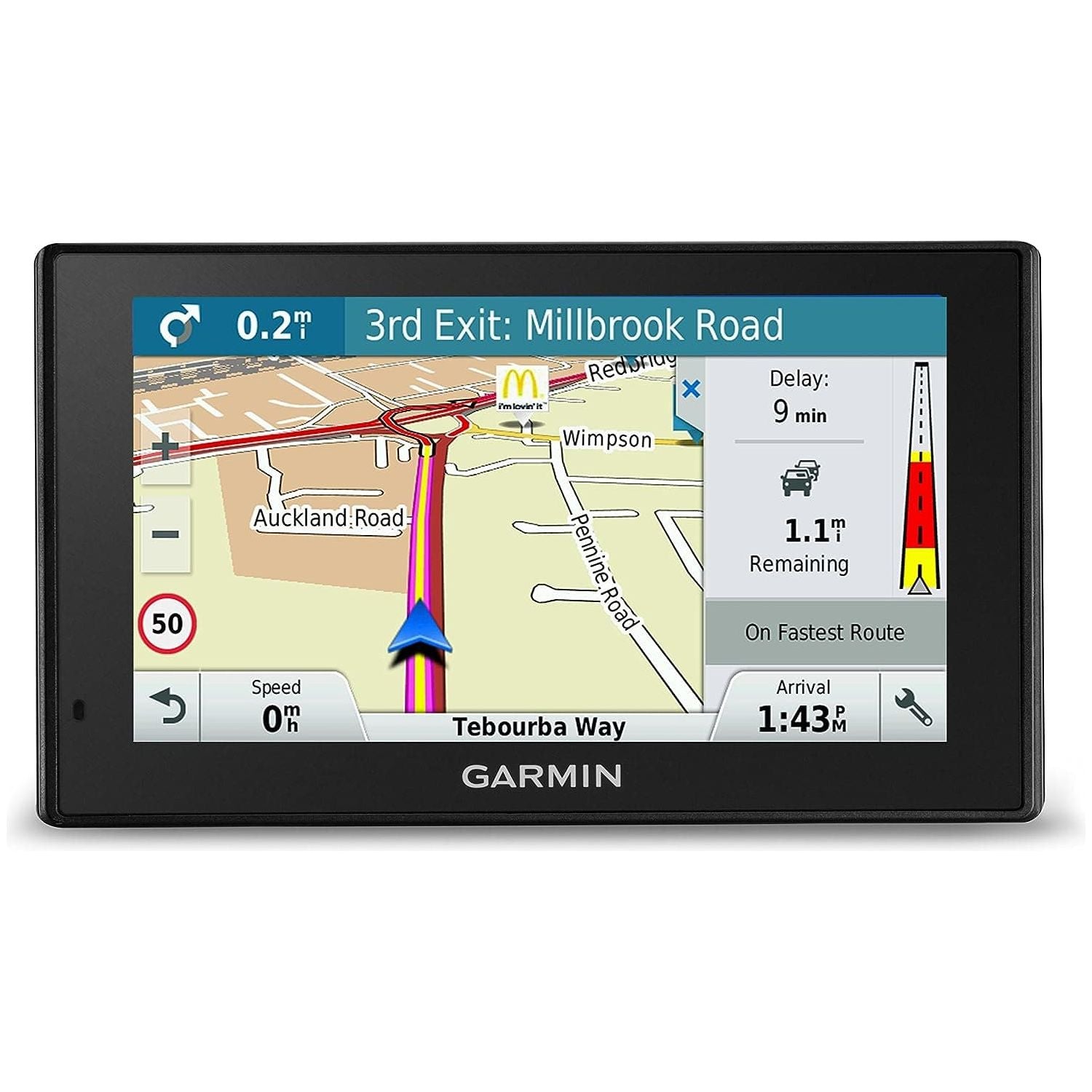 Buy Garmin,Garmin DriveSmart 50LMT-D Satellite Navigation with Full Europe Lifetime Maps and Traffic, 5 inch - Black - Gadcet UK | UK | London | Scotland | Wales| Ireland | Near Me | Cheap | Pay In 3 | GPS Navigation Systems