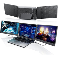 Buy Laptomo,Laptomo 14" Dual Screen Laptop Monitor Extender - 1080P FHD IPS Portable Screen for 13-17.3" Laptops, Compatible with Windows, Mac, Android, PS5 - Black - Gadcet UK | UK | London | Scotland | Wales| Near Me | Cheap | Pay In 3 | Computer Monitor Accessories