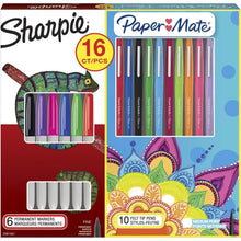 Buy Sharpie,Sharpie Permanent Marker & Paper Mate Flair Pen Set – Assorted Colours, 16-Pack - Gadcet UK | UK | London | Scotland | Wales| Near Me | Cheap | Pay In 3 | Art & Craft Paint