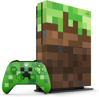 Buy Xbox,Xbox One S Console - 1TB, Minecraft Green Edition (No Game) - Gadcet UK | UK | London | Scotland | Wales| Near Me | Cheap | Pay In 3 | Video Game Consoles
