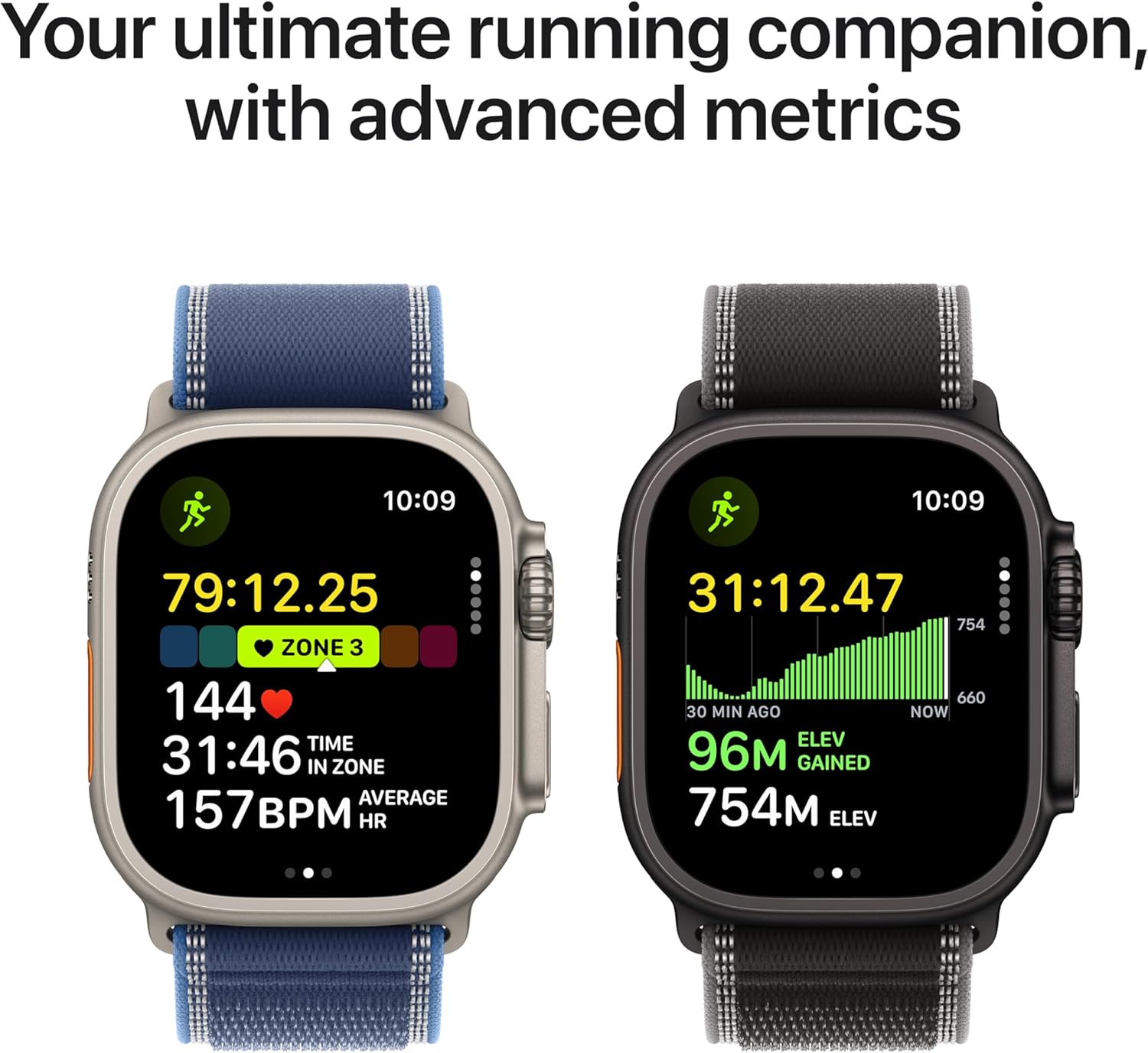 Apple Watch Ultra 3 GPS + Cellular 49mm Black Titanium with Black Ocean Band