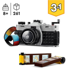 Buy LEGO,LEGO Creator 3in1 Retro Camera Toy to Video Camera to TV Set, Kids' Desk Decoration or Bedroom Accessories, Photography Gifts for Girls and Boys Aged 8 Plus Years Old Who Enjoy Creative Play - Gadcet UK | UK | London | Scotland | Wales| Near Me | Cheap | Pay In 3 | Interlocking Blocks