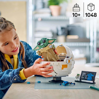 Buy LEGO,LEGO Star Wars 75403 Grogu with Hover Pram Building Toy Set, Collectible Character Figure for The Mandalorian TV Show Fans, Display Gift Idea for 10+ Year Old Boys & Girls - Gadcet UK | UK | London | Scotland | Wales| Near Me | Cheap | Pay In 3 | Interlocking Blocks