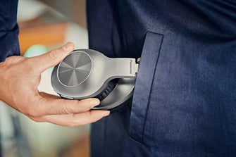 Buy Panasonic,Panasonic RB-HX220BDES Wireless Headphones, Over Ear Earphones With Ergonomic Fit, Extra Bass, Up to 23 Hours Playtime, Fast & Easy Connection and Folding Design, Silver - Gadcet UK | UK | London | Scotland | Wales| Near Me | Cheap | Pay In 3 | Headphones & Headsets