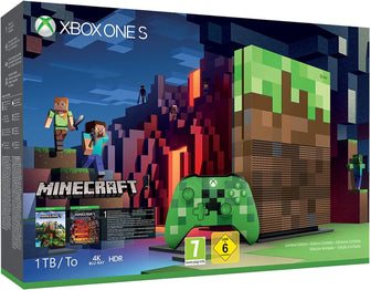 Buy Xbox,Xbox One S Console - 1TB, Minecraft Green Edition (No Game) - Gadcet UK | UK | London | Scotland | Wales| Near Me | Cheap | Pay In 3 | Video Game Consoles