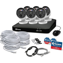 Buy Swann,Swann Master-Series 4K HD 8-Channel NVR Security System with 2TB HDD, 6 PoE Indoor/Outdoor Wired CCTV Cameras, Color Night Vision, Heat & Motion Detection, Spotlights, Flashing Lights - 879906 - Gadcet UK | UK | London | Scotland | Wales| Near Me | Cheap | Pay In 3 | Security Monitors & Recorders