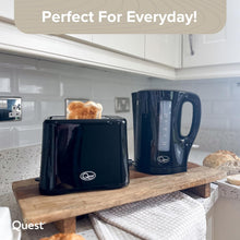 Buy Quest,Quest 1.7 Litre Electric Kettle – Black - Gadcet UK | UK | London | Scotland | Wales| Near Me | Cheap | Pay In 3 | Electric Kettles