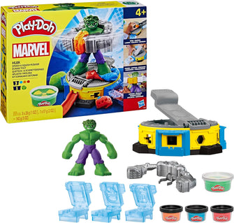 Buy Play-Doh,Play-Doh Marvel Hulk Smash & Squish Playset, Non-Toxic Modelling Compound Toy Set for Boys and Girls, Creative Toys for 4+ Year Old Kids - Gadcet UK | UK | London | Scotland | Wales| Near Me | Cheap | Pay In 3 | Play Dough Sets