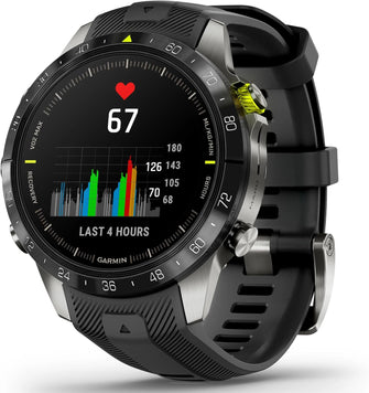Buy Garmin,Garmin MARQ Athlete Gen 2 - 46mm Titanium Case, Black Bezel, Rubber Strap - Gadcet UK | UK | London | Scotland | Wales| Near Me | Cheap | Pay In 3 | Smart Watches