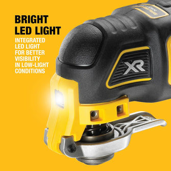 DeWalt XR 18V XR Brushless Cordless Multi tool (Bare Tool) - DCS355N-XJ