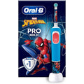 Buy Oral-B,Oral-B Pro Kids Electric Toothbrush, Kids Gifts, 1 Toothbrush Head, x4 Spiderman Stickers, 2 Modes with Kid-Friendly Sensitive Mode, For Ages 3+, 2 Pin UK Plug, Blue - Gadcet UK | UK | London | Scotland | Wales| Near Me | Cheap | Pay In 3 | Toothbrushes