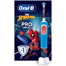 Buy Oral-B,Oral-B Pro Kids Electric Toothbrush, Kids Gifts, 1 Toothbrush Head, x4 Spiderman Stickers, 2 Modes with Kid-Friendly Sensitive Mode, For Ages 3+, 2 Pin UK Plug, Blue - Gadcet UK | UK | London | Scotland | Wales| Near Me | Cheap | Pay In 3 | Toothbrushes