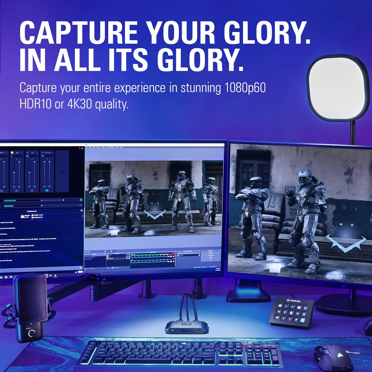 Buy Elgato,Elgato HD60 X - Stream & Record in 1080p60 HDR10 or 4K30, Ultra-Low Latency for PS5, Xbox, PC & Mac - Gadcet UK | UK | London | Scotland | Wales| Near Me | Cheap | Pay In 3 | Computer Monitor Accessories