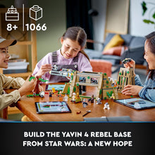 LEGO Star Wars: A New Hope Yavin 4 Rebel Base Set with 10 Minifigures including Luke Skywalker, Princess Leia, Chewbacca, plus 2 Droid Figures, Y-Wing Starfighter and Command Room 75365 - 3
