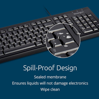 Buy Kensington,Kensington KB100 EQ Wired Keyboard (K63727UK) – QWERTY, Slim Spill-Proof Design – Windows & macOS Compatible – 60% Recycled Materials - Gadcet UK | UK | London | Scotland | Wales| Near Me | Cheap | Pay In 3 | Keyboard & Mouse