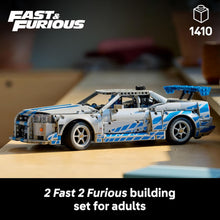 Buy LEGO,LEGO Technic 2 Fast 2 Furious Nissan Skyline GT-R (R34) Car Model Kit – 42210 - Gadcet UK | UK | London | Scotland | Wales| Near Me | Cheap | Pay In 3 | Construction Set Toys