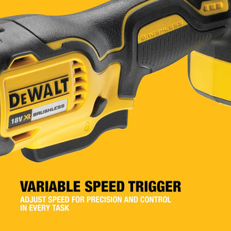 DeWalt XR 18V XR Brushless Cordless Multi tool (Bare Tool) - DCS355N-XJ