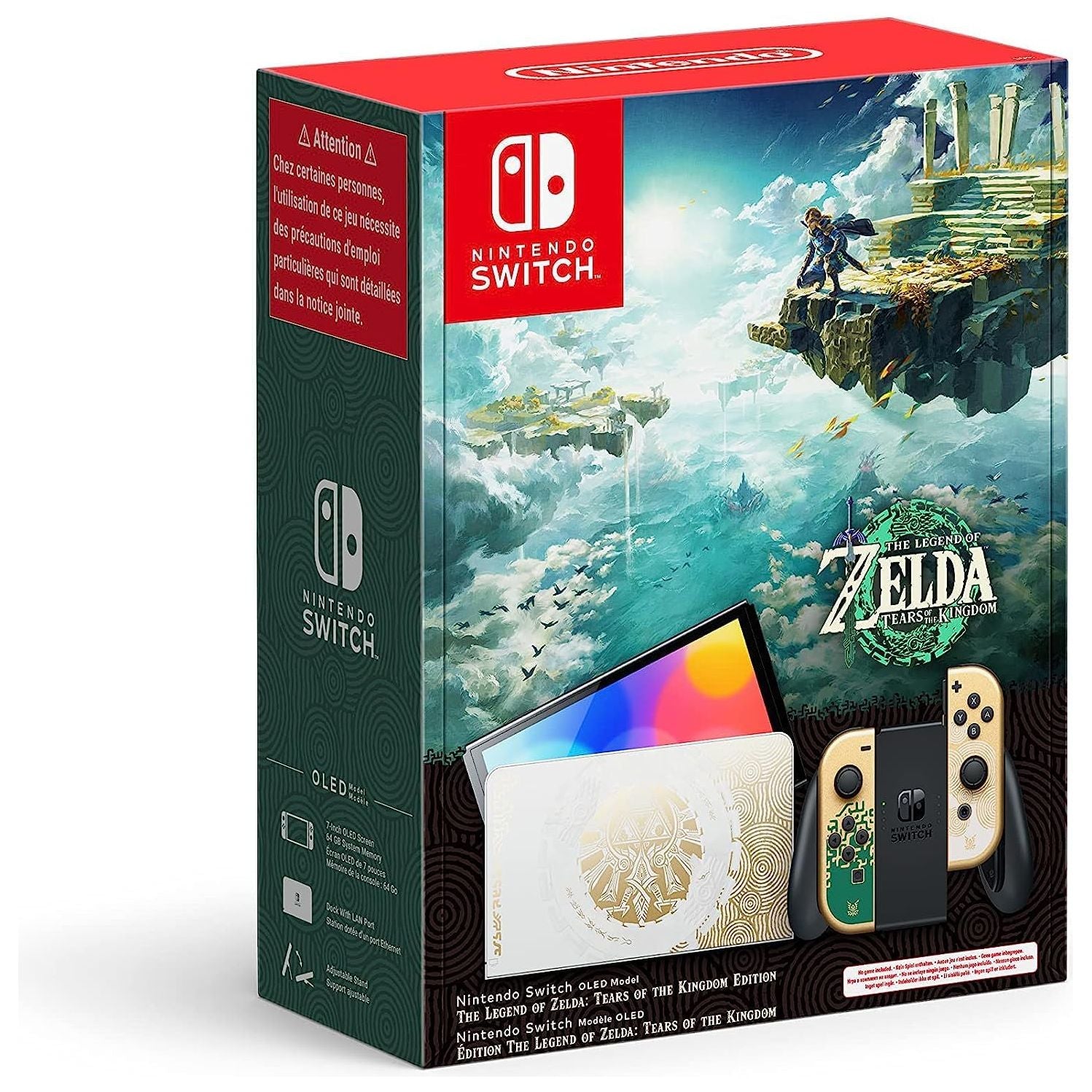 Buy Nintendo Switch,Nintendo Switch (OLED Model) - Zelda: Tears of the Kingdom Limited Edition (Console Only, No Game Included) - Gadcet UK | UK | London | Scotland | Wales| Near Me | Cheap | Pay In 3 | Video Game Consoles