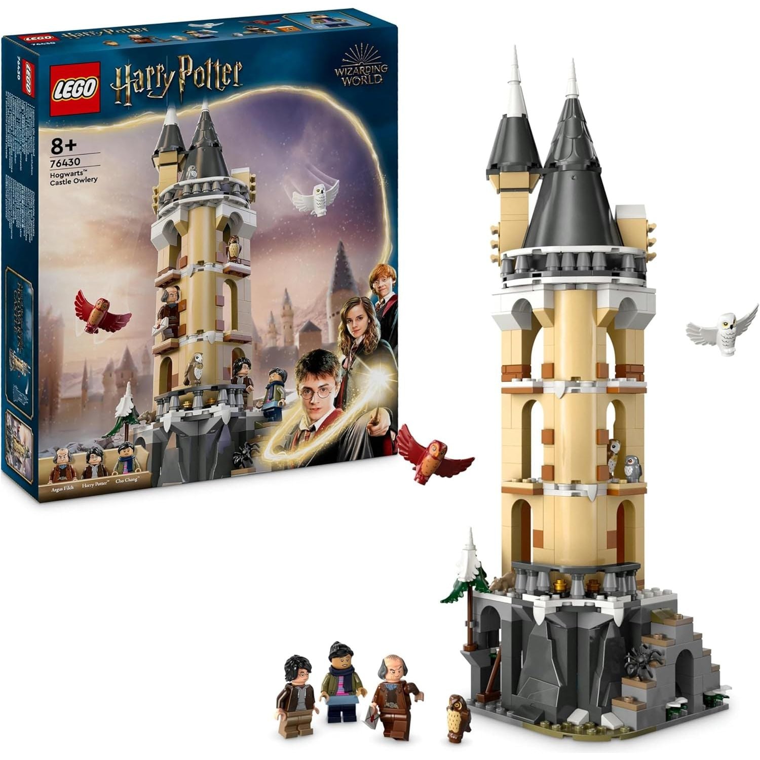 Buy LEGO,LEGO Harry Potter Hogwarts Castle Owlery (76430) - Building Toy for Kids 8+, Includes 3 Minifigures & 4 Owls, Wizarding World Gift - Gadcet UK | UK | London | Scotland | Wales| Near Me | Cheap | Pay In 3 | Interlocking Blocks