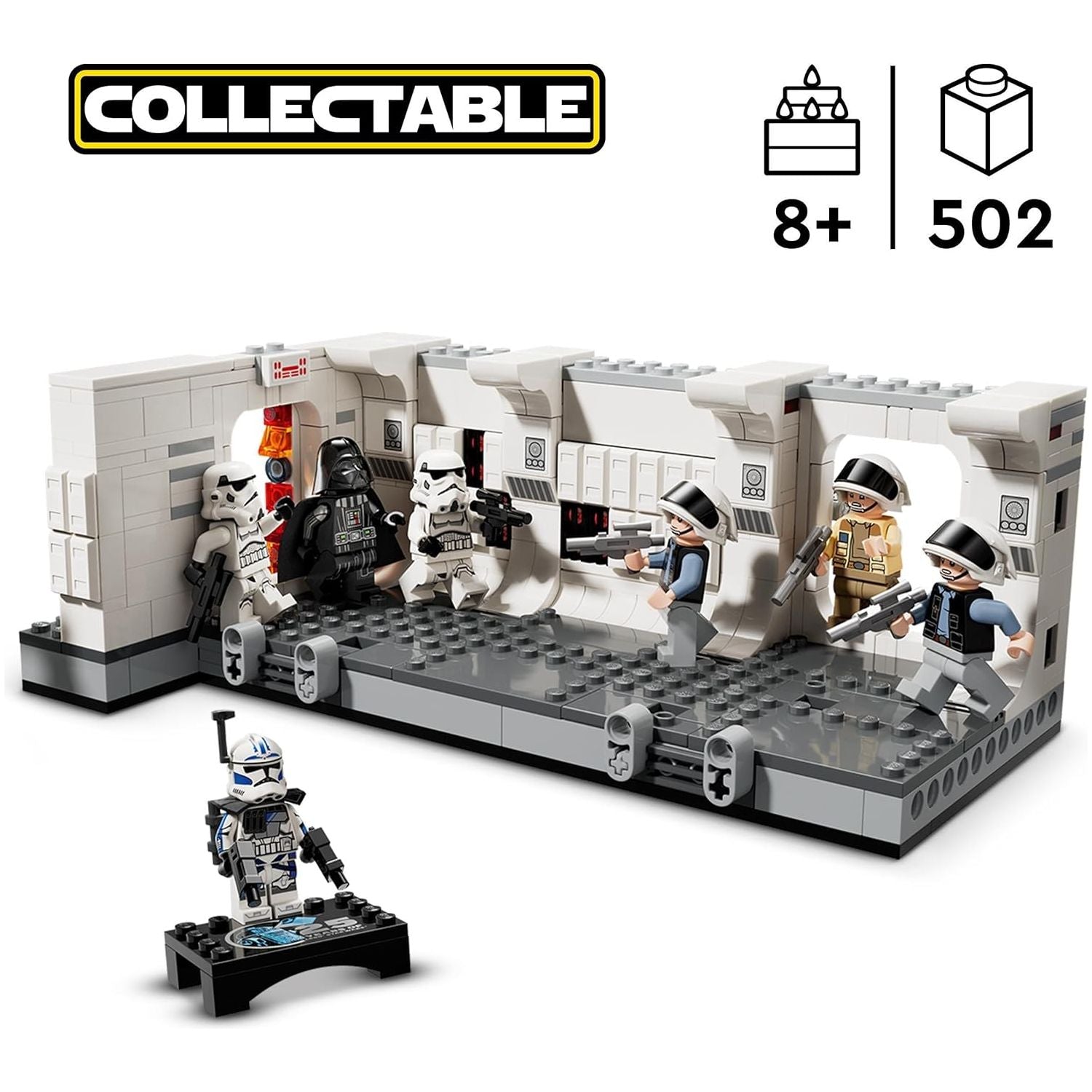 Buy LEGO,LEGO Star Wars Boarding the Tantive IV Set, A New Hope Buildable Toy for 8 Plus Year Old Boys, Girls & Kids, with 7 Minifigures Incl. Darth Vader & 25th Anniversary ARC Trooper Fives, Gift Idea 75387 - Gadcet UK | UK | London | Scotland | Wales| Near Me | Cheap | Pay In 3 | Interlocking Blocks