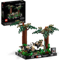 Buy LEGO,LEGO Star Wars Endor Speeder Chase Diorama 75353, Luke Skywalker, Leia, Scout Trooper Minifigures, Return of the Jedi Collectible Model - Gadcet UK | UK | London | Scotland | Wales| Near Me | Cheap | Pay In 3 | Interlocking Blocks