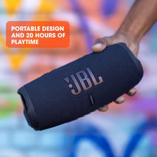 JBL Charge 5 Portable Bluetooth Speaker – Deep Bass, 20H Playtime, IP67 Waterproof, Powerbank, Black