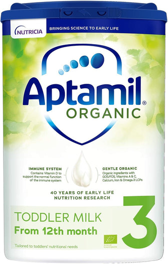 Buy APTAMIL,Aptamil Organic 3 Toddler Baby Milk Powder Formula, from 1 Year, 800 g (Pack of 4) - Gadcet UK | UK | London | Scotland | Wales| Ireland | Near Me | Cheap | Pay In 3 | Health Care