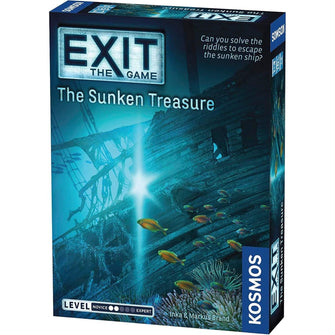 Buy KOSMOS,Thames & Kosmos EXIT: The Sunken Treasure – Escape Room Game, Level 2/5, 1–4 Players, Ages 12+ (694050) - Gadcet UK | UK | London | Scotland | Wales| Near Me | Cheap | Pay In 3 | Toys & Games