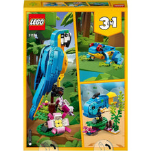 Buy Lego,LEGO Creator 3-in-1 Exotic Parrot Set (31136) – Builds Parrot, Frog, or Fish – Animal Toy for Kids Age 7+ – Great Gift Idea - Gadcet UK | UK | London | Scotland | Wales| Near Me | Cheap | Pay In 3 | Games and Toys