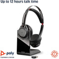 Buy Plantronics,Plantronics - Voyager Focus UC with Charge Stand (Poly) - Gadcet.com | UK | London | Scotland | Wales| Ireland | Near Me | Cheap | Pay In 3 | Headphones