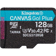 Buy Kingston,Kingston Canvas Go! Plus 128GB microSDXC Card - UHS-I, A2, U3, V30, 170MB/s Read, Class 10, Single Pack (No Adapter) - Gadcet UK | UK | London | Scotland | Wales| Near Me | Cheap | Pay In 3 | Flash Memory Cards