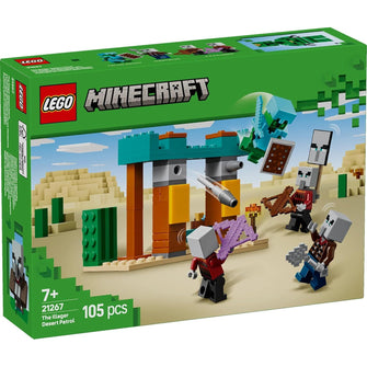 Buy LEGO,LEGO Minecraft The Illager Desert Patrol Set (21267) – Includes Pillager, Vindicator & Cactus Knight Figures – Building Toy for Kids Ages 7+ - Gadcet UK | UK | London | Scotland | Wales| Near Me | Cheap | Pay In 3 | Building Toys