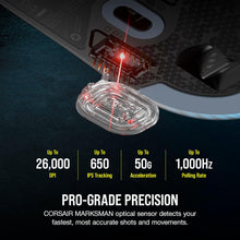Buy CORSAIR,Corsair M75 Wireless RGB FPS Gaming Mouse, 26,000 DPI, Swappable Side Buttons, iCUE Compatible, PC, Black - Gadcet UK | UK | London | Scotland | Wales| Near Me | Cheap | Pay In 3 | Mice & Trackballs