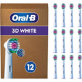 Buy Oral-B,Oral-B Pro 3D White Electric Toothbrush Head, X-Shaped Bristles and Unique Polishing Cup for Teeth Whitening and to Remove Surface Stains, Pack of 12 Toothbrush Heads, Suitable for Mailbox, White - Gadcet UK | UK | London | Scotland | Wales| Near Me | Cheap | Pay In 3 | Toothbrush