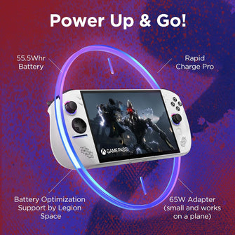 Buy Lenovo,Lenovo Legion Go S Gaming Console – 8" WUXGA Touch Display, 120Hz, AMD Ryzen Z2 Go, 16GB RAM, 512GB SSD, Windows 11 – Glacier White - Gadcet UK | UK | London | Scotland | Wales| Near Me | Cheap | Pay In 3 | Video Game Consoles