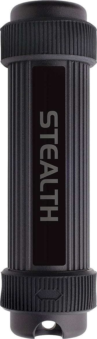 Buy Corsair,Corsair CMFSS3B-128GB Flash Survivor Stealth 200 m 128 GB USB 3 Rugged Design Water Proof Flash Drive - Black - Gadcet UK | UK | London | Scotland | Wales| Ireland | Near Me | Cheap | Pay In 3 | Computer Components