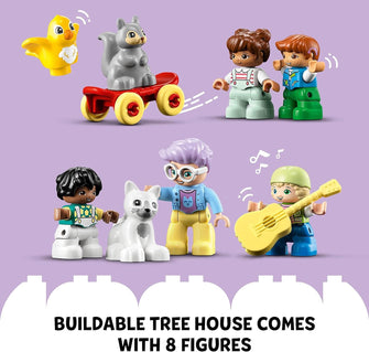 LEGO DUPLO 3in1 Tree House Set with Animal Figures - 5