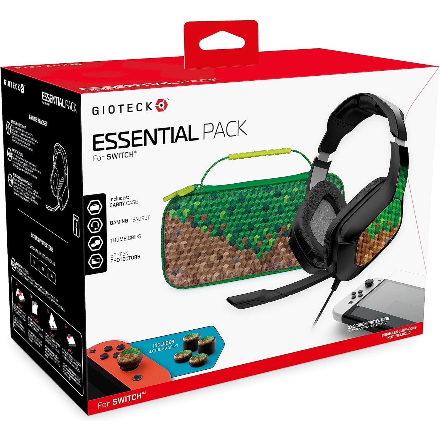 Buy Freemode,Freemode Essential Pack for Nintendo Switch, Switch Lite, and Switch OLED (Cube) - Gadcet UK | UK | London | Scotland | Wales| Near Me | Cheap | Pay In 3 | Portable Game Console Accessories