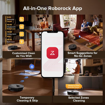 Buy Roborock,Roborock Qrevo Series Robot Vacuum & Mop – 10,000Pa Suction, Dual Anti-Tangle Brushes, Smart Dock, Black (QV35S) - Gadcet UK | UK | London | Scotland | Wales| Near Me | Cheap | Pay In 3 | Floor Cleaners