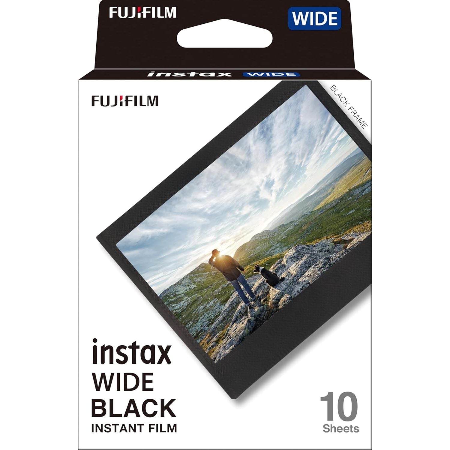 Buy instax,Fujifilm instax WIDE Instant Film Black Border – 10 Shot Pack (Pack of 1) - Gadcet UK | UK | London | Scotland | Wales| Near Me | Cheap | Pay In 3 | Instant Film Cameras