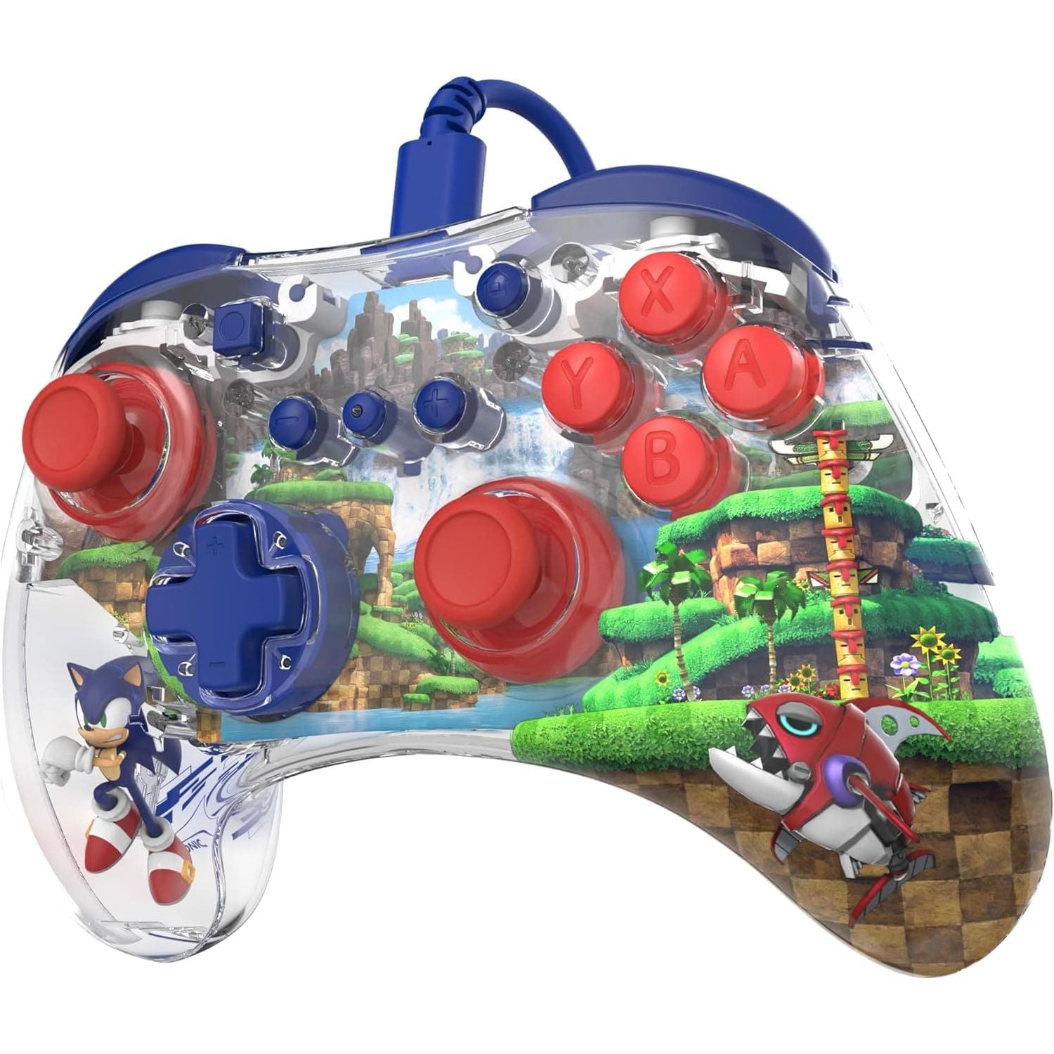 Buy Nintendo,PDP Official Switch REALMz Wired Controller - Sonic Green - Gadcet UK | UK | London | Scotland | Wales| Ireland | Near Me | Cheap | Pay In 3 | Video Game Console Accessories