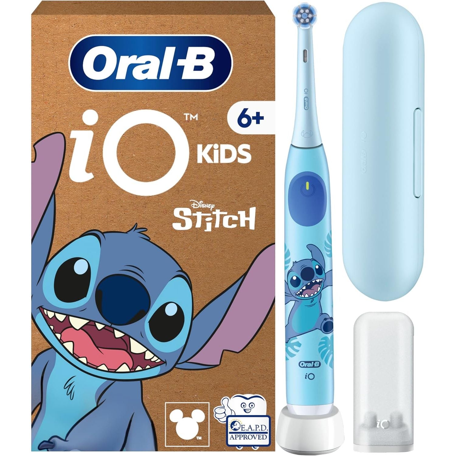 Buy Oral-B,Oral-B iO Kids Disney Stitch Electric Toothbrush (Ages 6+) – Braun - Gadcet UK | UK | London | Scotland | Wales| Near Me | Cheap | Pay In 3 | Electric Toothbrushes