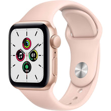 Apple Watch SE (2020) GPS 40mm – Gold Aluminium Case with Pink Sand Sport Band