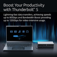 Buy Kensington,Kensington SD5000T5 EQ Thunderbolt 5 Dock – Triple 8K/4K Display, 140W PD, SD/MicroSD, Ethernet, USB-A, Space Grey (K35201EU) - Gadcet UK | UK | London | Scotland | Wales| Near Me | Cheap | Pay In 3 | Laptop Docking Stations