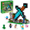 Buy LEGO,LEGO Minecraft The Sword Outpost Building Toy with Creeper, Soldier, Pig and Skeleton Figures, Gift for Boys and Girls Aged 8 Plus Years Old 21244 - Gadcet UK | UK | London | Scotland | Wales| Near Me | Cheap | Pay In 3 | Toys & Games