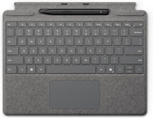 Buy Microsoft,Microsoft Surface Pro Keyboard with Slim Pen - Platinum, Compatible with Surface Pro 11th Gen/9/8 - Gadcet UK | UK | London | Scotland | Wales| Near Me | Cheap | Pay In 3 | Keyboard Trays & Platforms