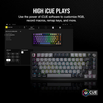 Buy CORSAIR,CORSAIR K65 PLUS Wireless 75% Mechanical Gaming Keyboard – RGB, Hot-Swappable MLX Red Switches, PBT Keycaps, UK Layout, Black - Gadcet UK | UK | London | Scotland | Wales| Near Me | Cheap | Pay In 3 | Keyboards