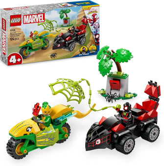 LEGO Marvel Spin and Electro Dinosaur Vehicle Chase Set (11198)