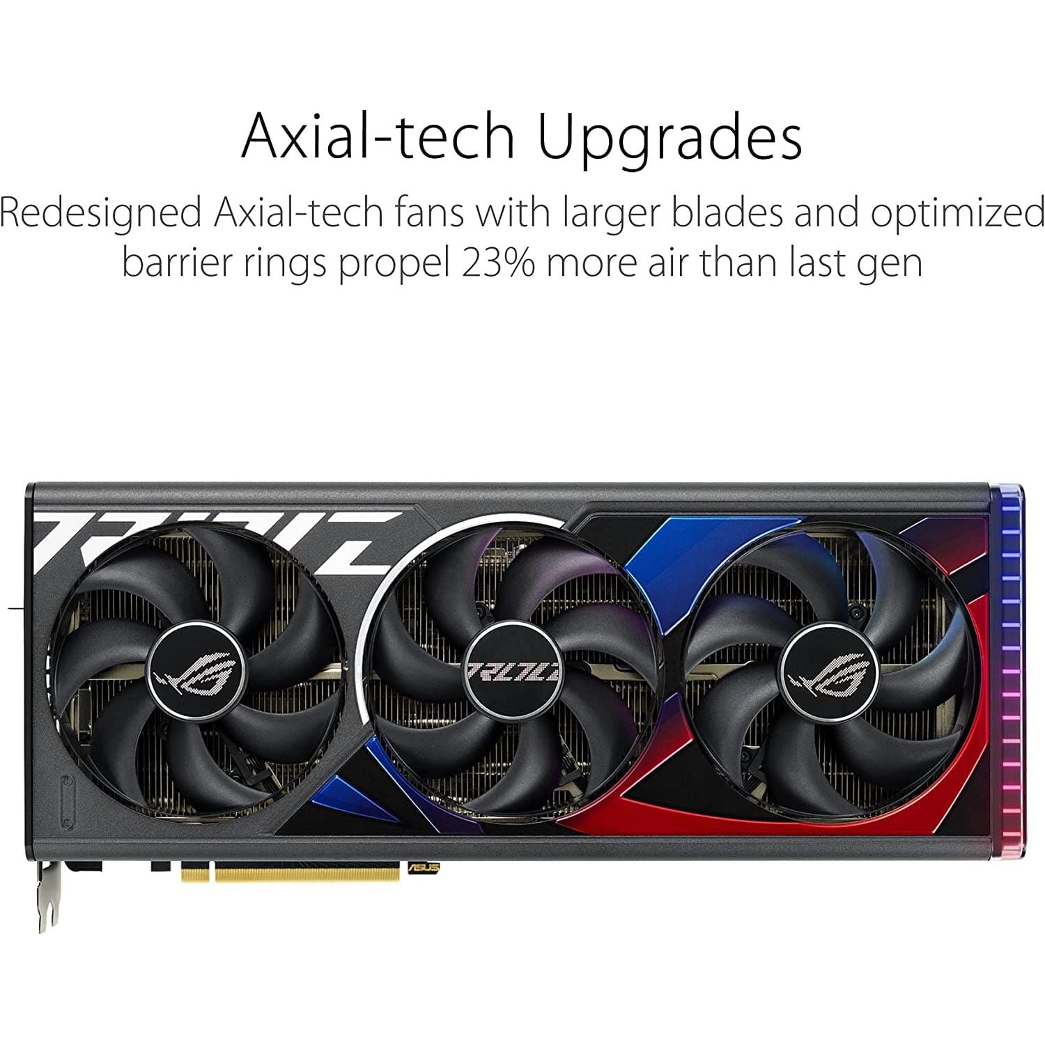 ASUS,ASUS ROG Strix GeForce RTX 4090 OC 24GB GDDR6X Memory Edition Gaming Graphics Card - Gadcet.com